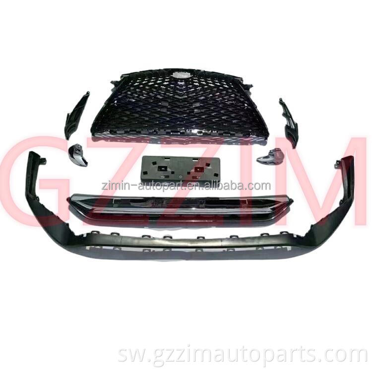2019-2021 LX RX Upgrade To F-sport Front Spoiler & Grille Set